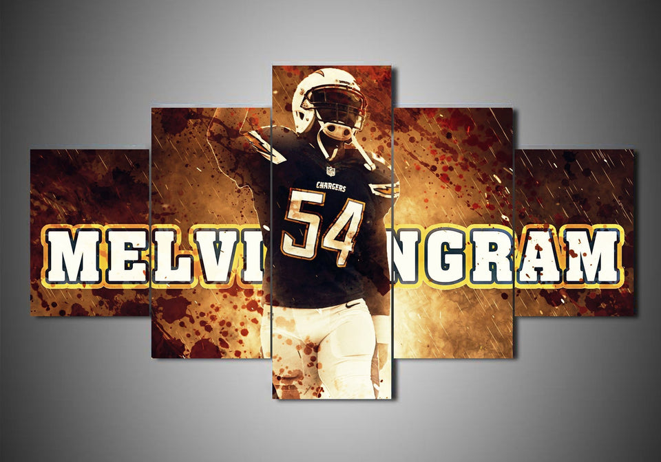 Los Angeles Chargers - Melvin Ingram Canvas