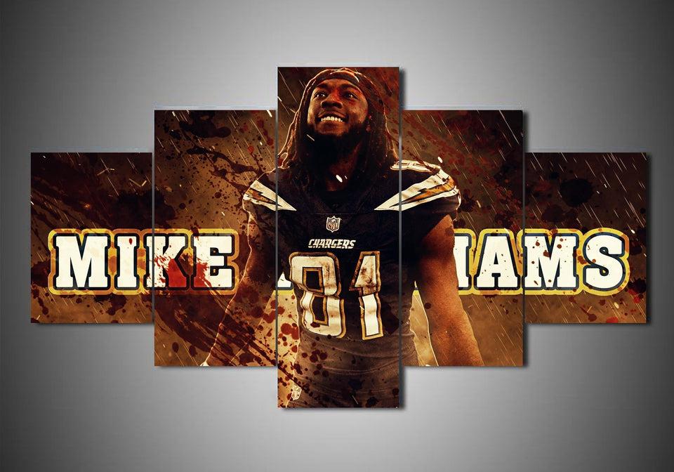 Los Angeles Chargers - Mike Williams Canvas
